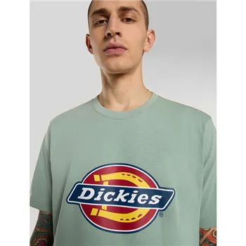 cafe 4 racer - Dickies Icon Logo tričko iceberg green - DICKIES Tričká 