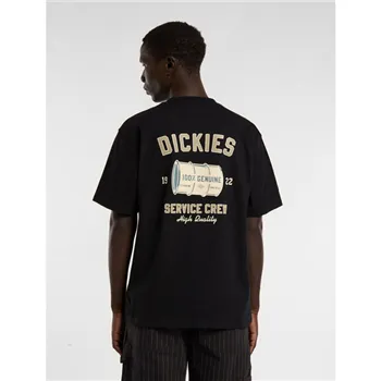 cafe 4 racer - Tričko Dickies Service Crew čierne - DICKIES Tričká 