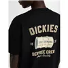 cafe 4 racer - Tričko Dickies Service Crew čierne - DICKIES Tričká 