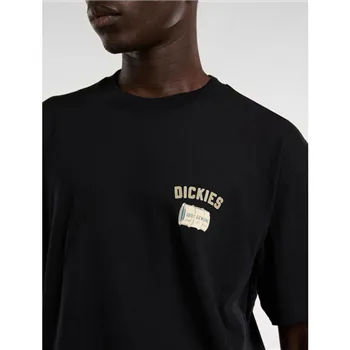 cafe 4 racer - Tričko Dickies Service Crew čierne - DICKIES Tričká 