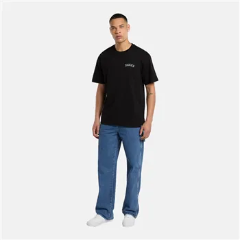 cafe 4 racer - Tričko Dickies Snake čierne - DICKIES Tričká 