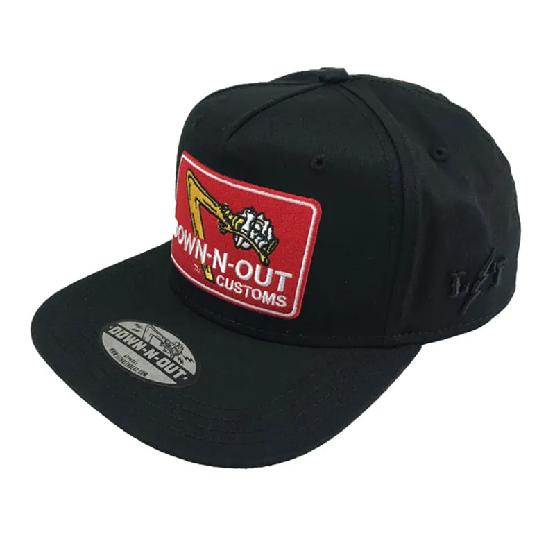 cafe 4 racer - Kšiltovka Down-N-Out s plochým kšiltem - Down-n-Out Šiltovka 