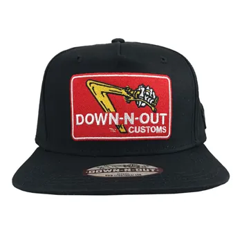cafe 4 racer - Kšiltovka Down-N-Out s plochým kšiltem - Down-n-Out Šiltovka 