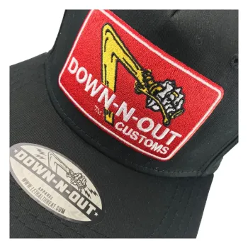 cafe 4 racer - Kšiltovka Down-N-Out s plochým kšiltem - Down-n-Out Šiltovka 