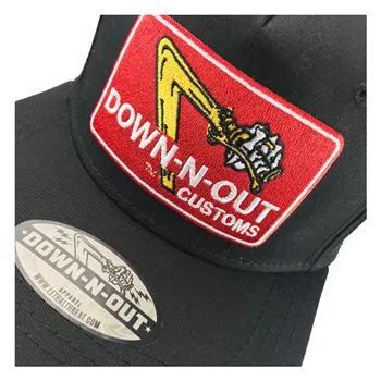 cafe 4 racer - Down-N-Out Flat bill cap - Down-n-Out Caps 