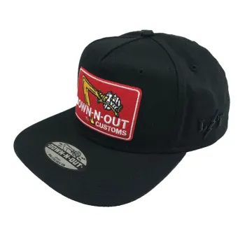 cafe 4 racer - Down-N-Out Flat bill cap - Down-n-Out Caps 