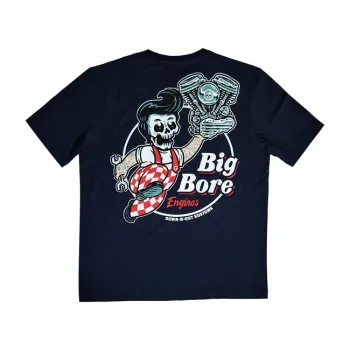 Tričko Down-n-Out Big Bore navy blue