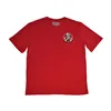 cafe 4 racer - Down-n-Out Gettin Fried t-shirt red - Down-n-Out T-Shirts 