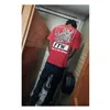 cafe 4 racer - Down-n-Out Gettin Fried t-shirt red - Down-n-Out T-Shirts 