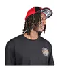 cafe 4 racer - Down-n-Out Grab of Death snapback cap red - Down-n-Out Caps 