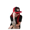 cafe 4 racer - Down-n-Out Grab of Death snapback cap red - Down-n-Out Caps 