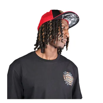 cafe 4 racer - Down-n-Out Grab of Death snapback cap red - Down-n-Out Caps 