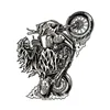 cafe 4 racer - Down-n-Out Wheely Reaper sticker - Down-n-Out Stickers 