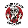 cafe 4 racer - Down-n-Out Gettin Fried sticker - Down-n-Out Stickers 