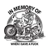 cafe 4 racer - Samolepka Down-n-Out In Memory - Down-n-Out Nálepky 