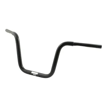 cafe 4 racer - Burly, Dominator straight 1-1/4" T-bar 14” rise. Gloss black - BURLY H&D & Custom 