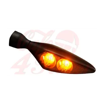 cafe 4 racer - Kellermann Rhombus Dark predná pravá / zadná ľavá - Kellermann Štandardné smerovky 4029265481504