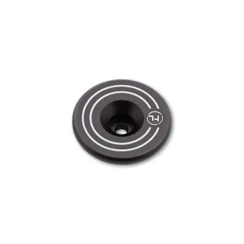 cafe 4 racer - HIGHSIDER Handlebar end CURVE, black - Highsider Bar Ends 4054783209859