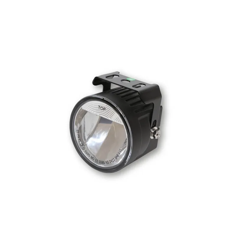 cafe 4 racer - HIGHSIDER LED mlhová světla, kulatá, černá, - Highsider Mlhová světla 4054783218219