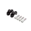 cafe 4 racer - HIGHSIDER pro handlebar riser 15mm, black for Ø28.6mm handlebars - Highsider Clamp Kit & Risers 4054783728367