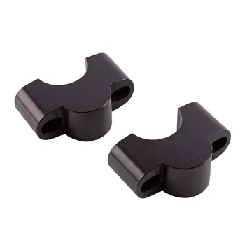 cafe 4 racer - HIGHSIDER pro stúpačka riadidiel 25 mm, čierna pre riadidlá Ø28,6 mm - Highsider Svorky & stúpačky na riaditká 4054783728381