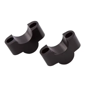 HIGHSIDER pro handlebar riser 25mm, black for Ø28.6mm handlebars