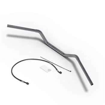 cafe 4 racer - Buckhorn handlebar 1" gloss black - MCS H&D & Custom 