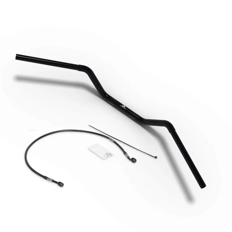 cafe 4 racer - HIGHSIDER pro handlebar kit Flat Track L14, Ø25.4 mm with brake line, H-D Nightster, 22- - Highsider H&D & Custom 4054783728190