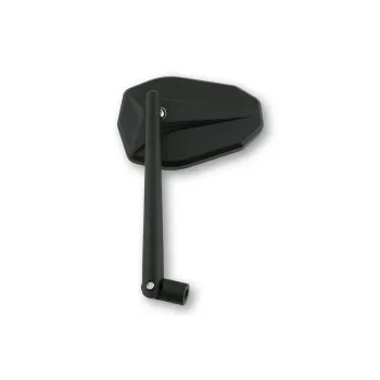 cafe 4 racer - Retro Round Rearview Side Mirrors - Black - Cafe4Racer Standard mirrors 