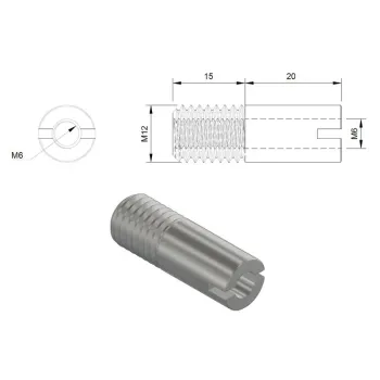 cafe 4 racer - HIGHSIDER adaptér na řídítka pro BMW R nine T - Highsider Body Parts 4054783225439