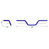 cafe 4 racer - HIGHSIDER pro Tour Bar handlebar L03, chrome - Highsider Standard handlebars 4054783727971