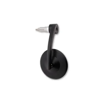 cafe 4 racer - Wunderkind Bar end mirror housing silver arm black - WUNDERKIND Custom Bar end mirrors 