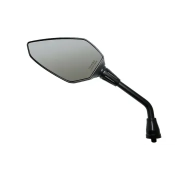 cafe 4 racer - Arlen Ness, Oval forged mirror. Left, gold - ARLEN NESS Standard mirrors 