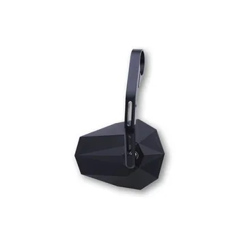 cafe 4 racer - HIGHSIDER STEALTH-X6 bar end mirror, long - Highsider Bar end mirrors 4054783260133
