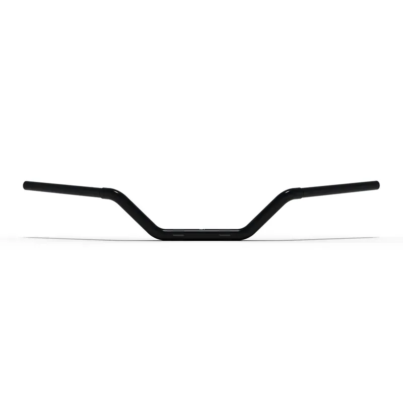cafe 4 racer - HIGHSIDER pro steel handlebar Flat Track, black - Highsider Standard handlebars 4054783728169