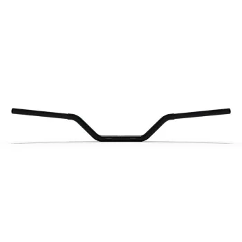 cafe 4 racer - HIGHSIDER pro steel handlebar Flat Track, black - Highsider Standard handlebars 4054783728169