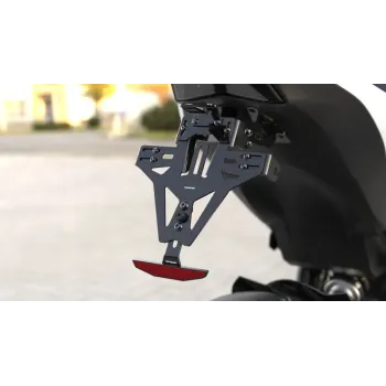 cafe 4 racer - HIGHSIDER AKRON-RS PRO for Suzuki GSX-S 750 17-, incl. license plate light - Highsider License plate holders  4054783614363