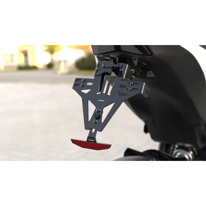 cafe 4 racer - HIGHSIDER AKRON-RS PRO for Suzuki GSX-S 750 17-, incl. license plate light - Highsider License plate holders  4054783614363