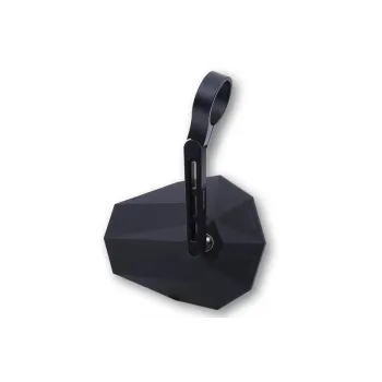 cafe 4 racer - HIGHSIDER STEALTH-X5 bar end mirror, short - Highsider Bar end mirrors 4054783260126