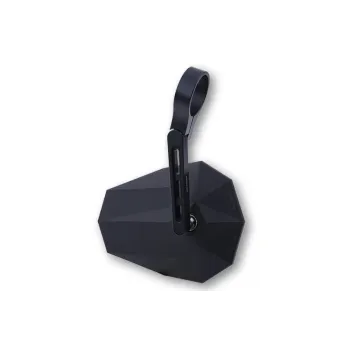 cafe 4 racer - HIGHSIDER STEALTH-X5 bar end mirror, short - Highsider Bar end mirrors 4054783260126