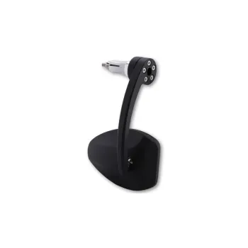 cafe 4 racer - HIGHSIDER FERRARA 2 EVO handlebar end mirror, piece - Highsider Bar end mirrors 4054783177547