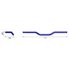 cafe 4 racer - HIGHSIDER pro Superbike handlebar L01, chrome - Highsider Standard handlebars 4054783727933