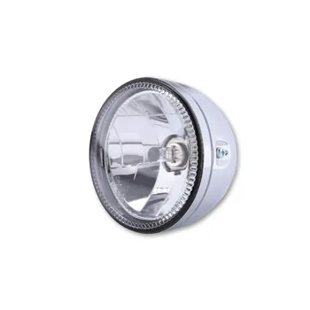 cafe 4 racer - HIGHSIDER 5 3/4 inch main headlight SKYLINE čierne - Highsider Predné svetlá s bočným úchytom 4054783029129