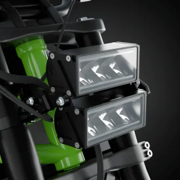 cafe 4 racer - HIGHSIDER ULTIMATE LED headlight with Z bracket - Highsider Headlights side mount 4054783256242