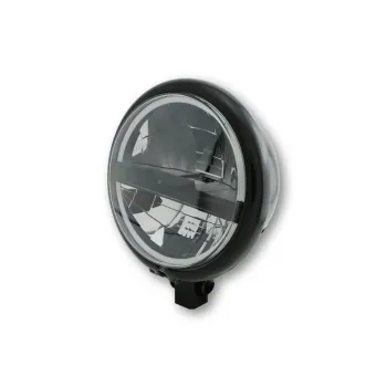 cafe 4 racer - 5-3/4 Harley Headlight 5.75" Led Headlamps insert white - Cafe4Racer LED Headlight & inserts 