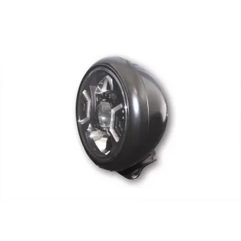 cafe 4 racer - HIGHSIDER 7 inch LED headlamp HD-STYLE TYPE 2 - Highsider LED Headlight & inserts 4054783188024