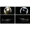 cafe 4 racer - HIGHSIDER 7 inch LED main headlamp insert TYPE 8 chrome - Highsider LED Headlight & inserts 4054783392193