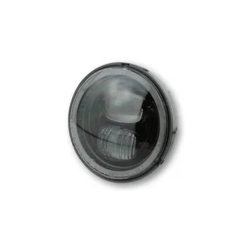HIGHSIDER LED main headlight insert TYP 7, black reflector 5 3/4 inch
