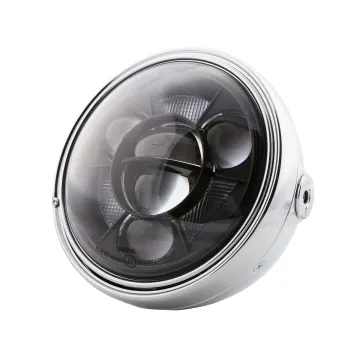 cafe 4 racer - HIGHSIDER SANTA FE TYPE 11 7-inch LED headlamp with TFL - Highsider LED Headlight & inserts 4054783691678