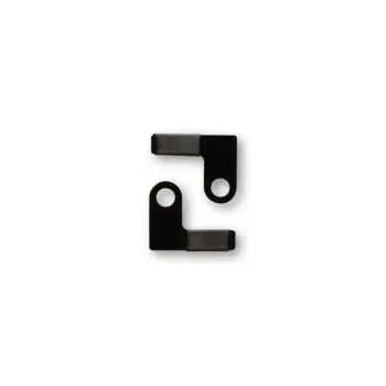 cafe 4 racer - HIGHSIDER indicator bracket set for 35-37mm forks - Highsider CNC aluminum housing & brackets 4054783188543
